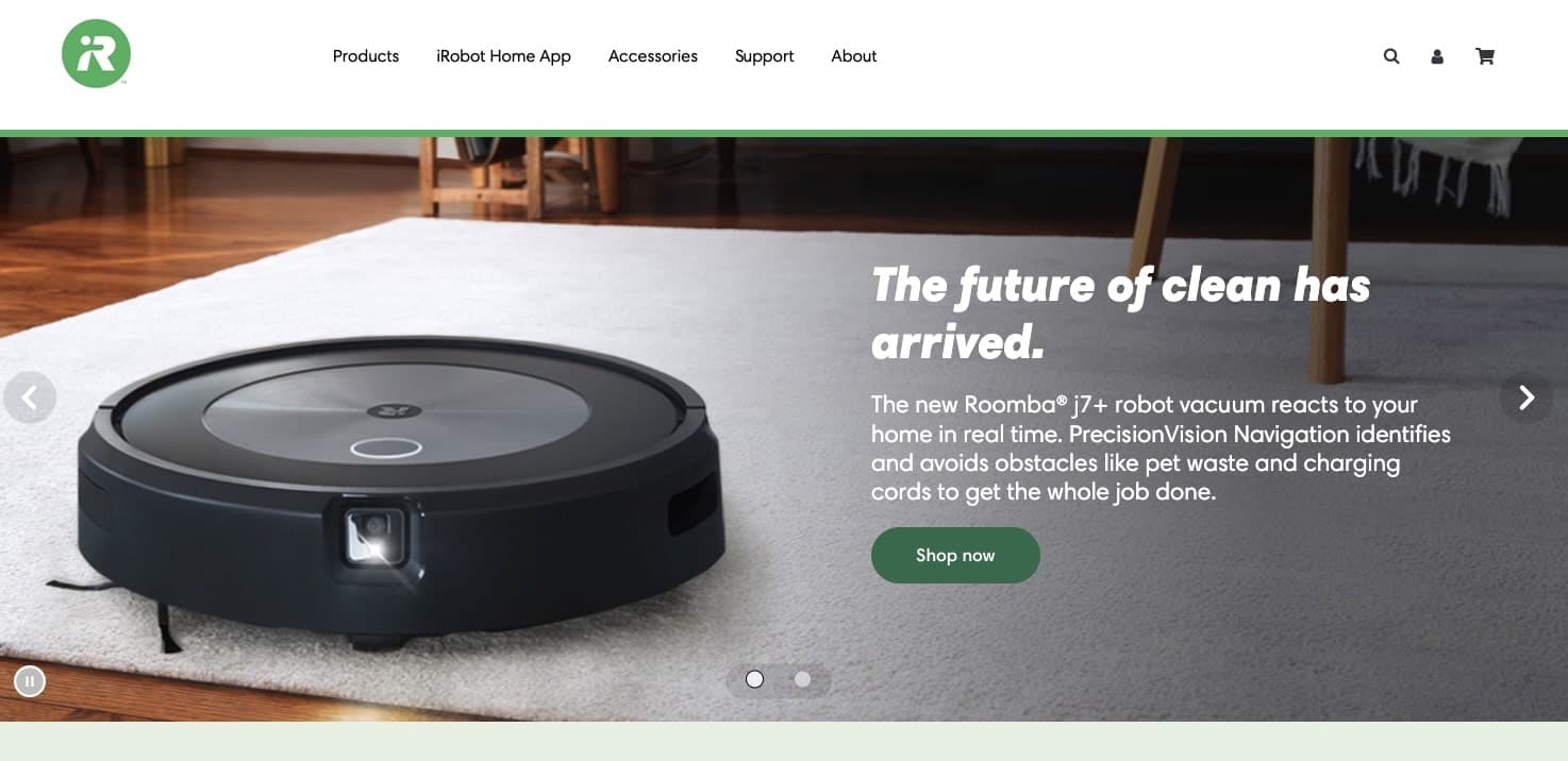 irobot home page