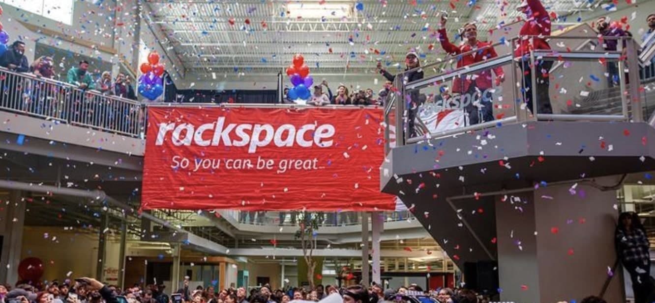 rackspace office celebration