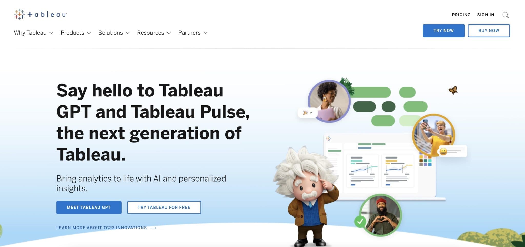 tableau home