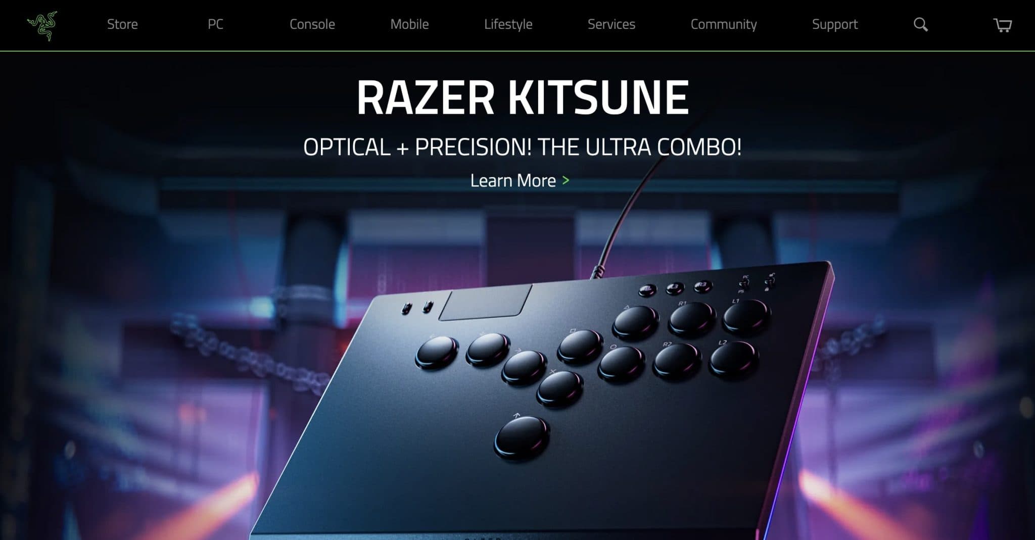 razer homepage
