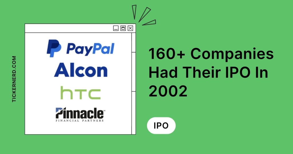 companies that had their ipo in 2002 updated