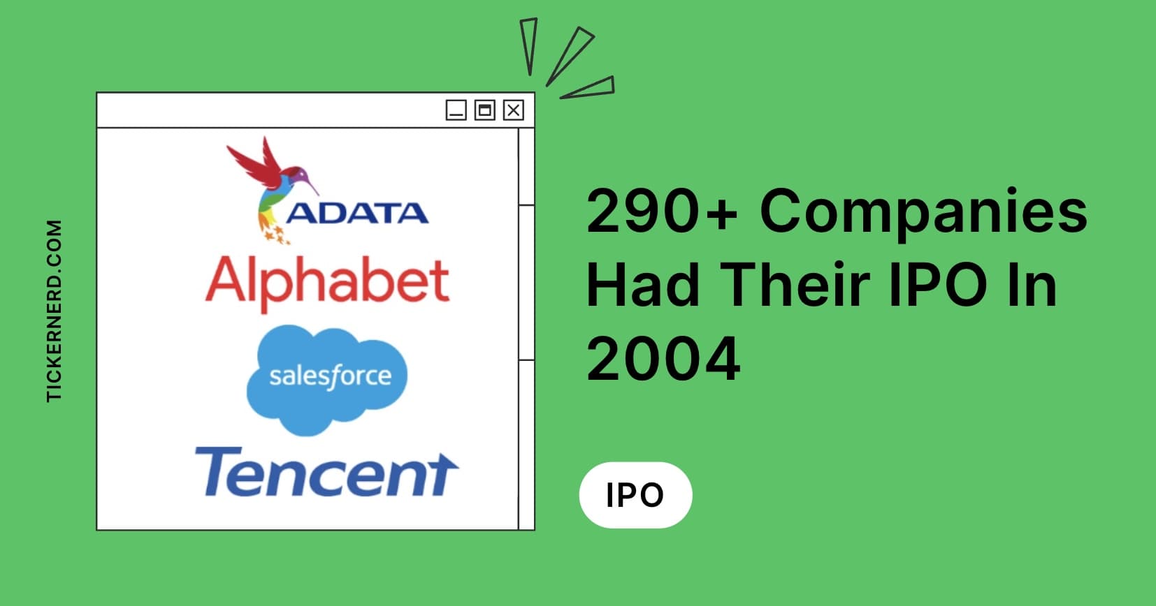 companies that had their ipo in 2004
