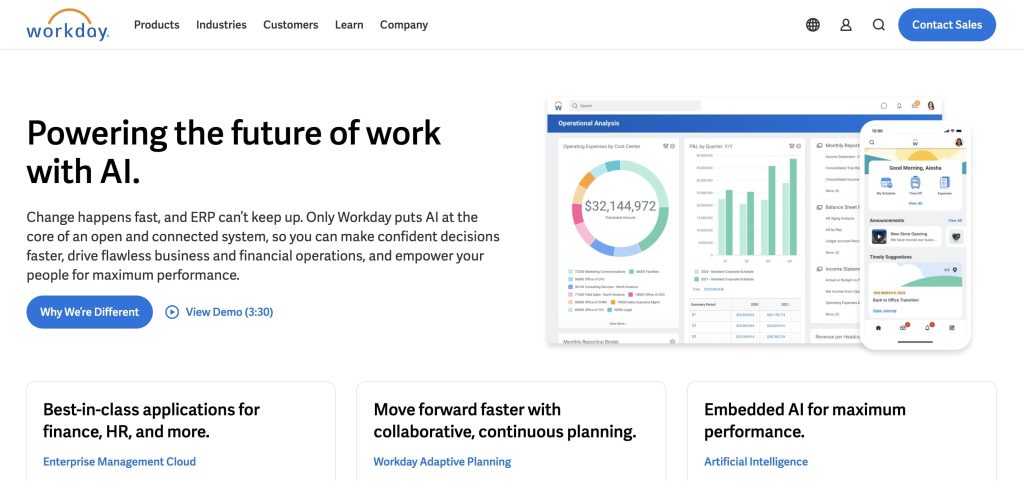 workday homepage