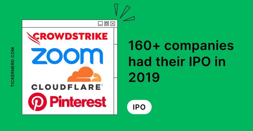 companies that had their ipo in 2019